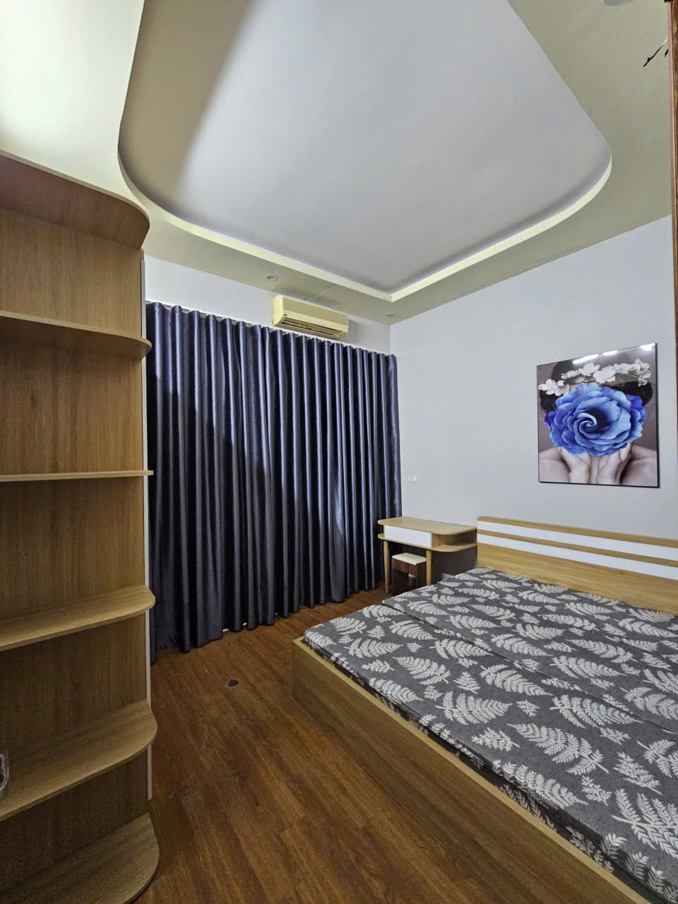 Cho thuê nhà riêng ngõ 50 Đình Thôn, quận Nam Từ Liêm 50m x 4 tầng giá 12 triệu 5