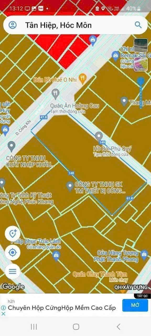 KHO XƯỞNG 8.318M² MẶT TIỀN DƯƠNG CÔNG KHI, TÂN HIỆP HÓC MÔN 4