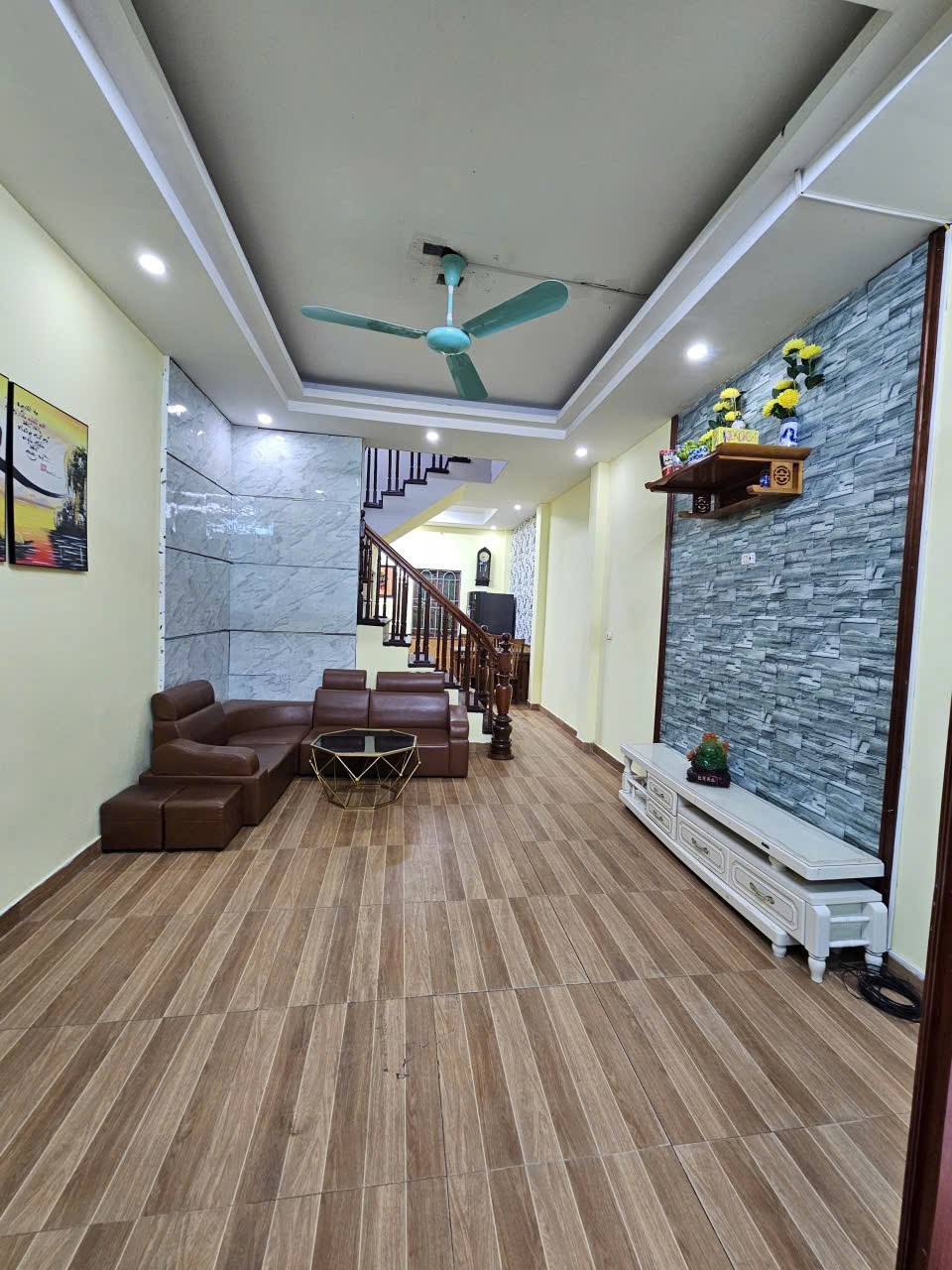 Cho thuê nhà riêng ngõ 50 Đình Thôn, quận Nam Từ Liêm 50m x 4 tầng giá 12 triệu