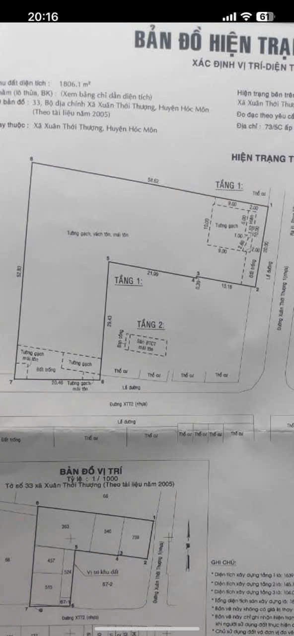 BÁN XƯỞNG 2 MẶT TIỀN ĐƯỜNG CONTER, XUÂN THỚI THƯỢNG, HÓC MÔN HÀNG NGỘP 4