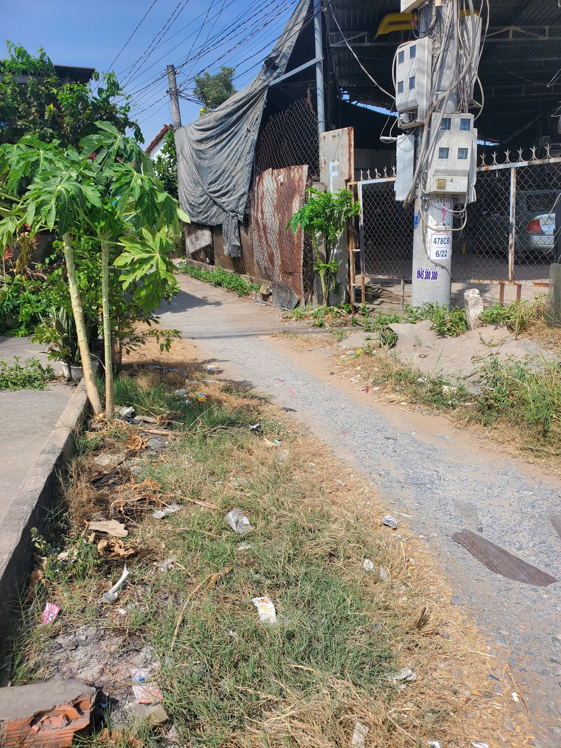 Nền thổ cư 100m2 mt xe máy xã Phước  Đông giá rẻ công nhân 450tr 2