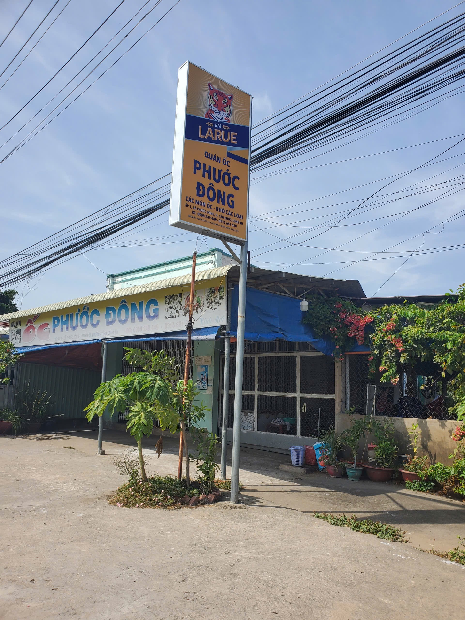 Nền thổ cư 100m2 mt xe máy xã Phước  Đông giá rẻ công nhân 450tr