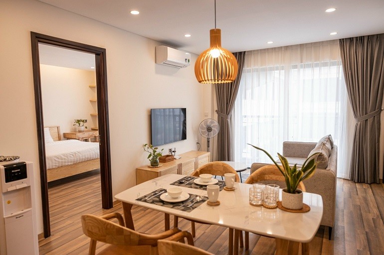 Cho thuê Căn hộ chung cư đường Vạn Bảo, Phường Kim Mã, Diện tích 80m², Giá 40.3 Triệu/tháng