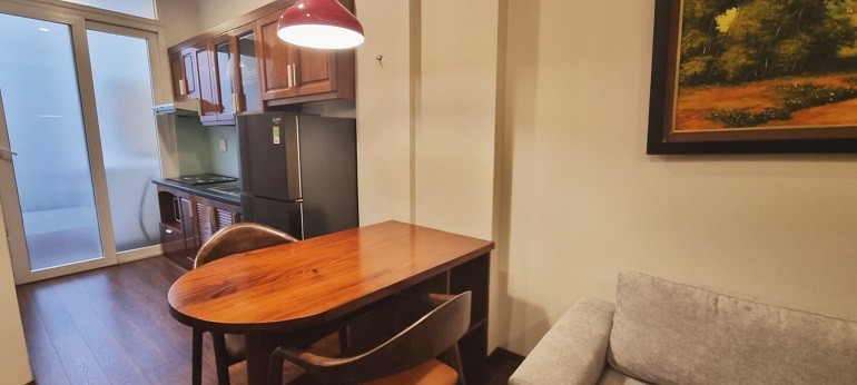 Cho thuê căn hộ 1PN rộng 54m2 tại Liễu Giai, Ba Đình, đầy đủ nội thất 4