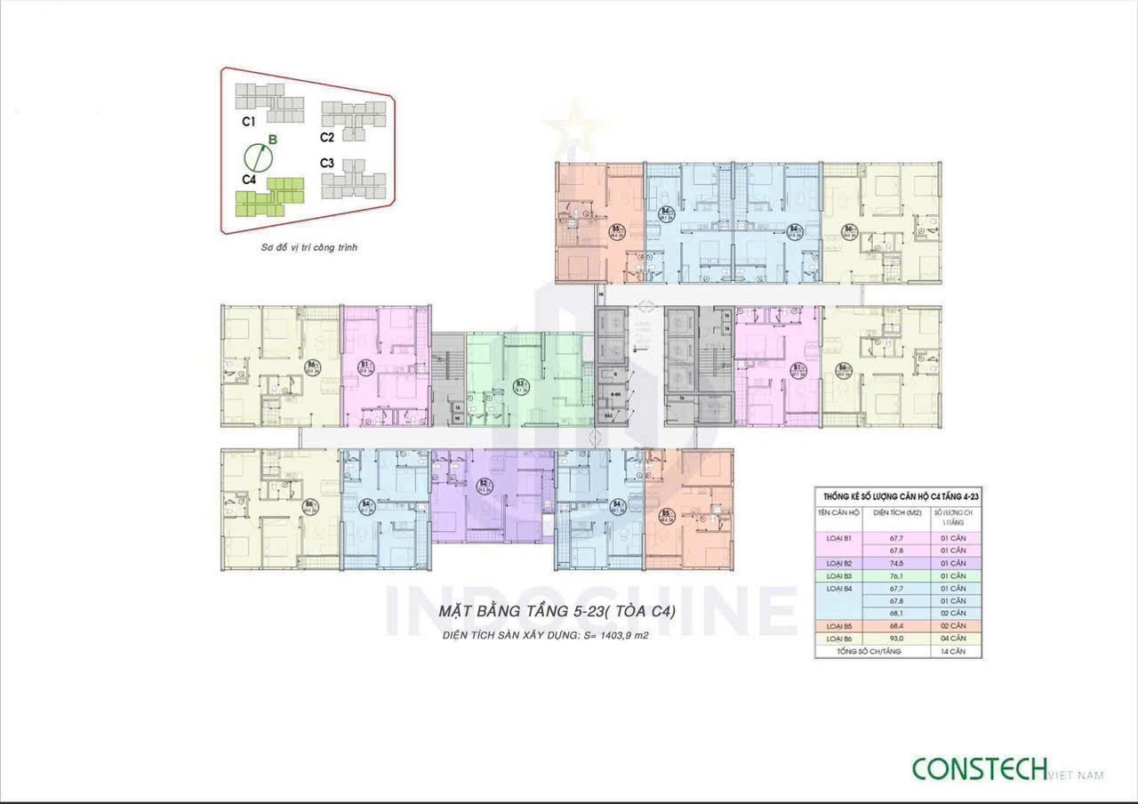 An Bình Home land Hà Đông, Booking sớm chọn căn chọn tầng LH: 093.198.2626 5