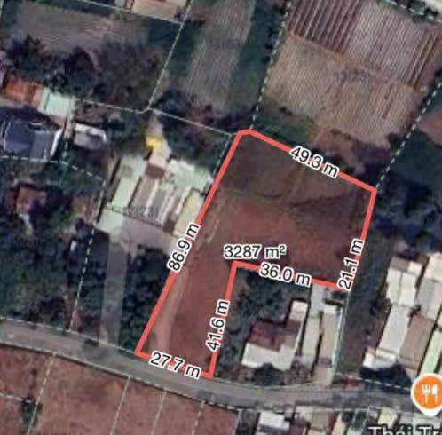 3266m2 đất mặt tiền nhựa 1/ Huỳnh Minh Mương xã Hòa Phú, Củ Chi giá 20,5 tỷ 3