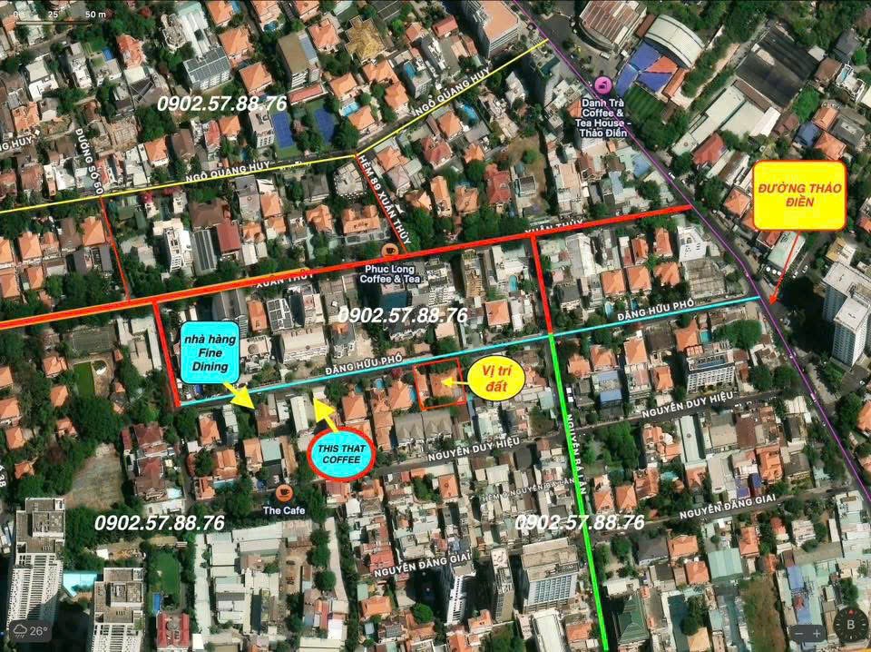 Cho thuê Đất Phường Thảo Điền, Quận 2, Diện tích 900m², Giá 0270 Triệu/tháng 4