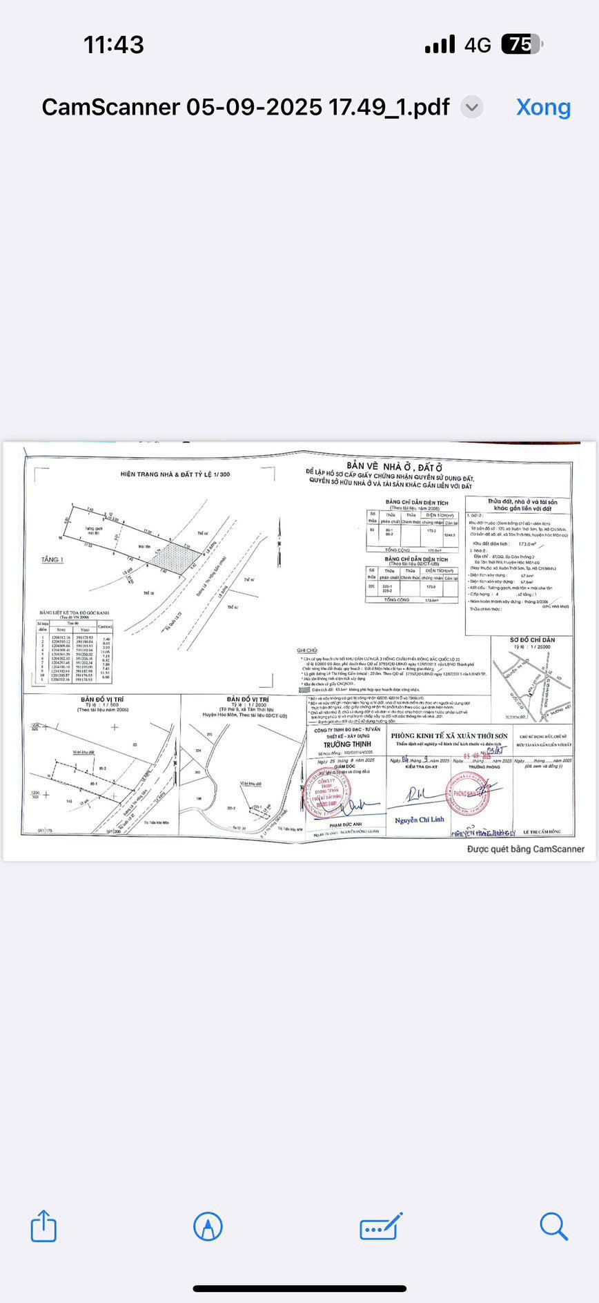 NHÀ (6.4x28) MẶT TIỀN LÊ THỊ HỒNG GẤM, TÂN THỚI NHÌ, HÓC MÔN