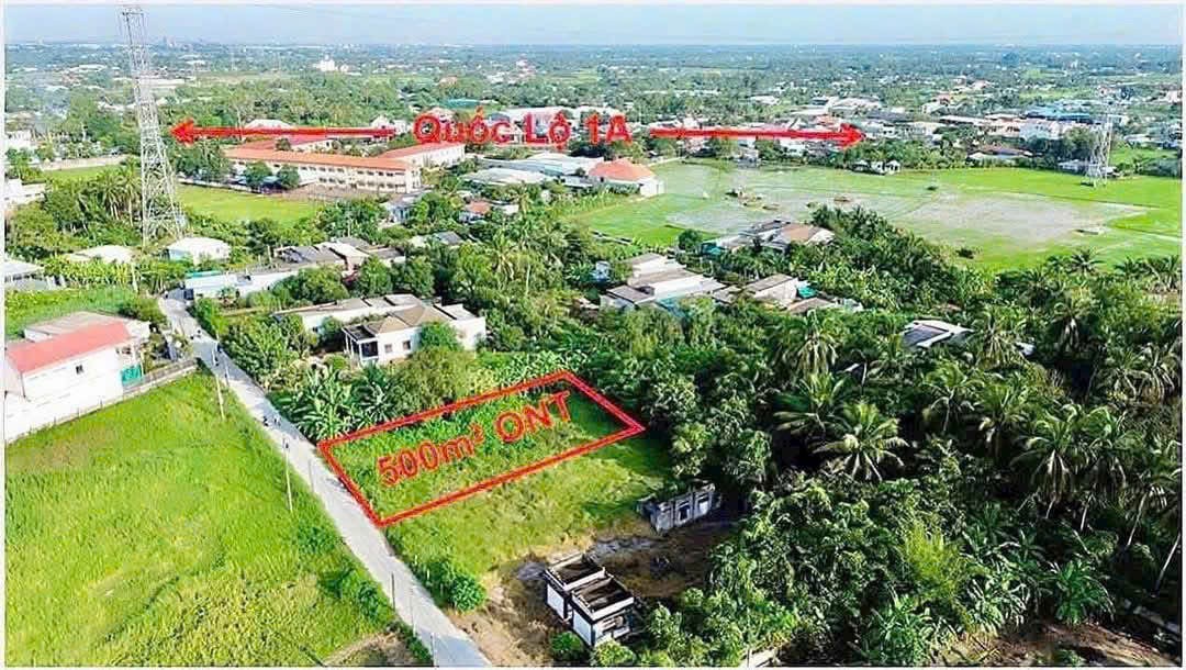 500m2 thổ cư xã Thạnh Đức, huyện Bến Lức giá 2,7 tỷ 3