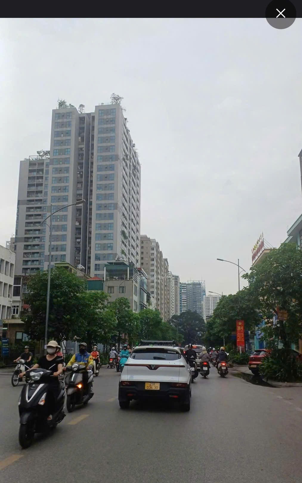 Mặt phố Vũ Trọng Phụng  - Vỉa hè rộng kinh doanh sầm uất - Quy hoạch ổn định