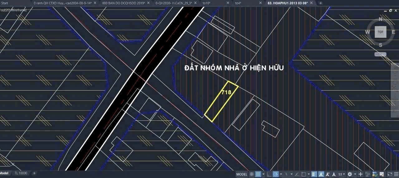 105m2 đất thổ cư đường nhựa Sông Lu 2, xã Hòa Phú giá 2 tỷ 3