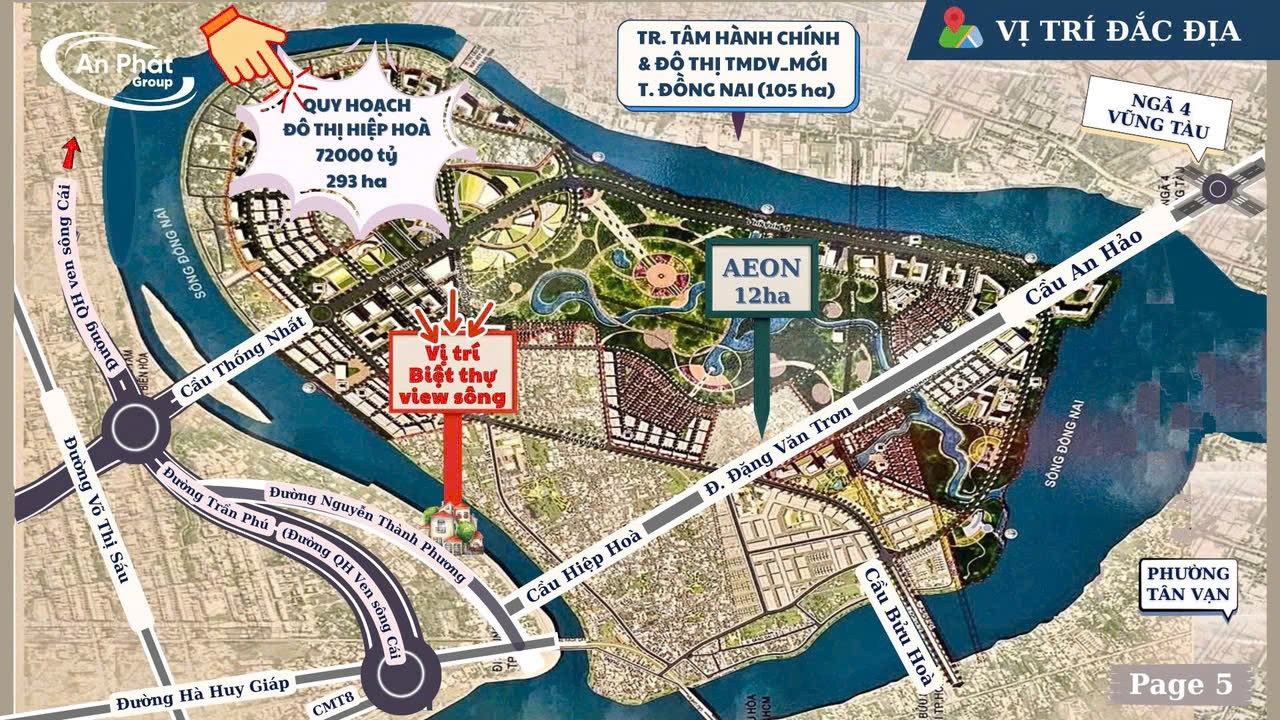 Cần bán Biệt thự Biên Hòa, Đồng Nai, Diện tích 200m², Giá 45 Tỷ 5
