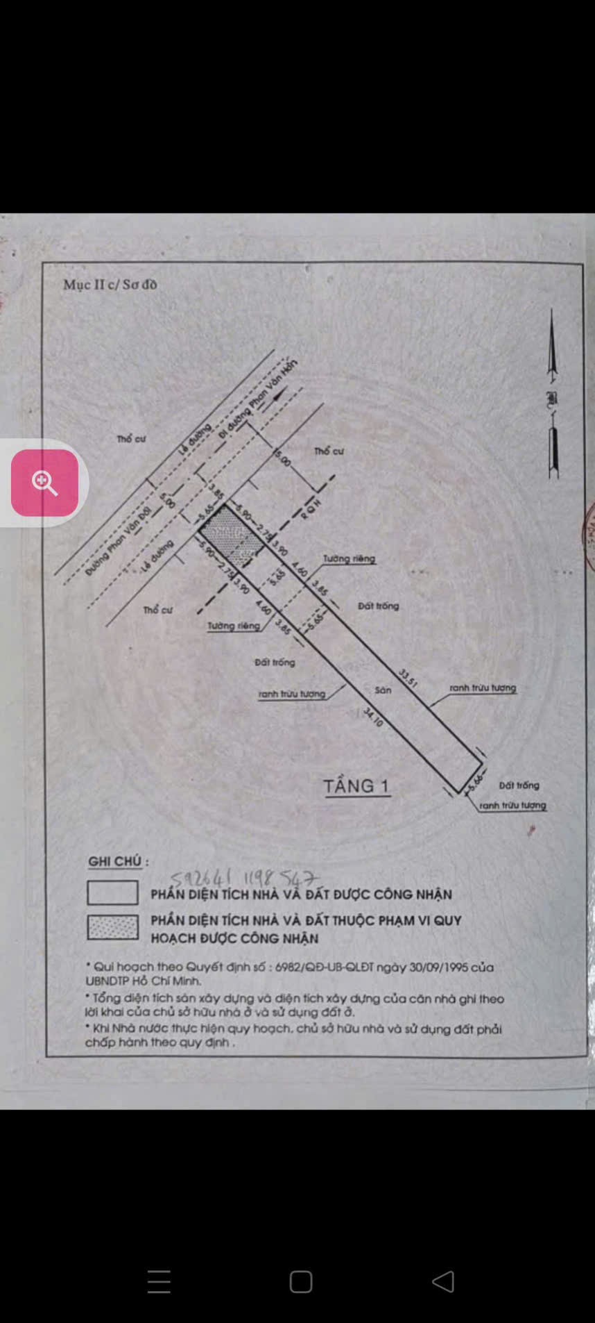 NHÀ CẤP 4 (5.5x55) MẶT TIỀN PHAN VĂN ĐỐI, BÀ ĐIỂM, HÓC MÔN 2