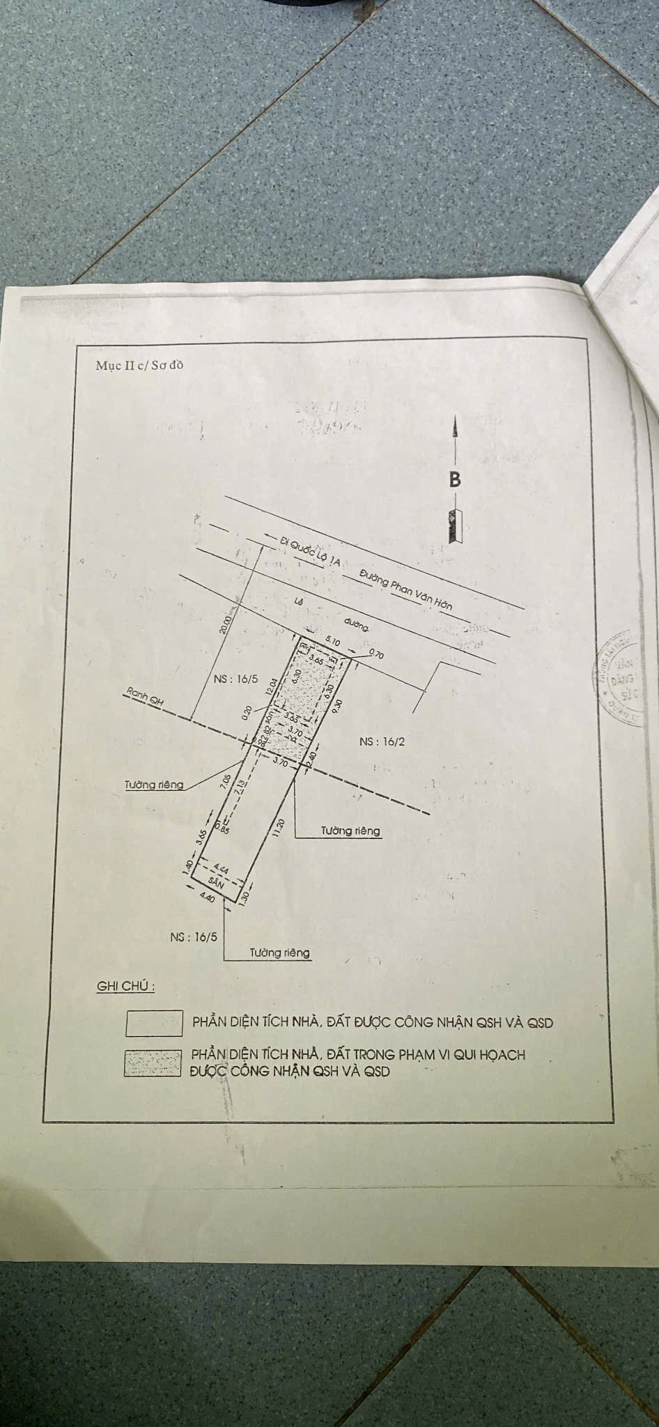 BÁN NHÀ (4.4x25) MẶT TIỀN PHAN VĂN HỚN, P. TÂN THỚI NHẤT, Q12 3