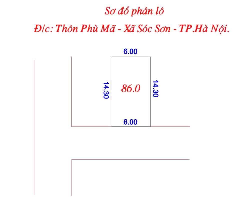 GIÁ NÉT CĂNG  TẠI  PHÙ MÃ - PHÙ LINH  DT 86 M FUN THỔ CƯ KHUÔN THƯA HAO HẬU --- TIỆN ÍCH TRÀN VIỀN