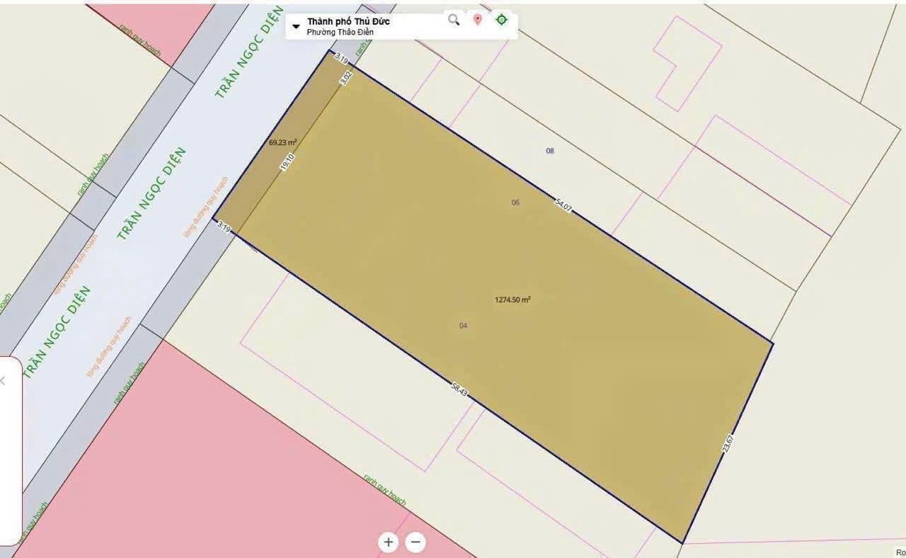 Cần bán Đất Phường Thảo Điền, Quận 2, Diện tích 1343m², Giá 490 Tỷ 2