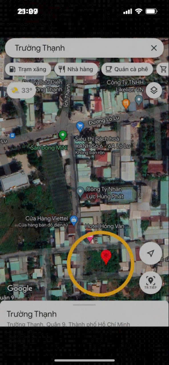 Cần bán Đất Phường Long Trường, Quận 9, Diện tích 1300m², Giá 40 Triệu/m²