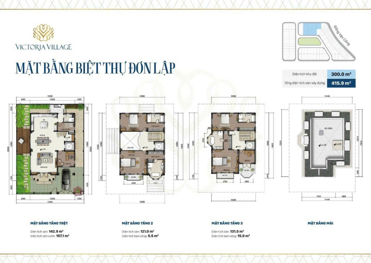 Cần bán Biệt thự Phường Thạnh Mỹ Lợi, Quận 2, Diện tích 300m², Giá 62 Tỷ