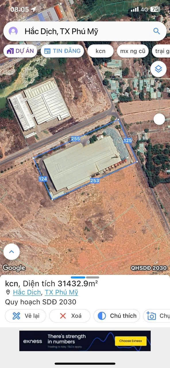 Cho thuê Kho - Nhà xưởng Bà Rịa, Bà Rịa Vũng Tàu, Diện tích 30000m², Giá 1.3 Tỷ 6