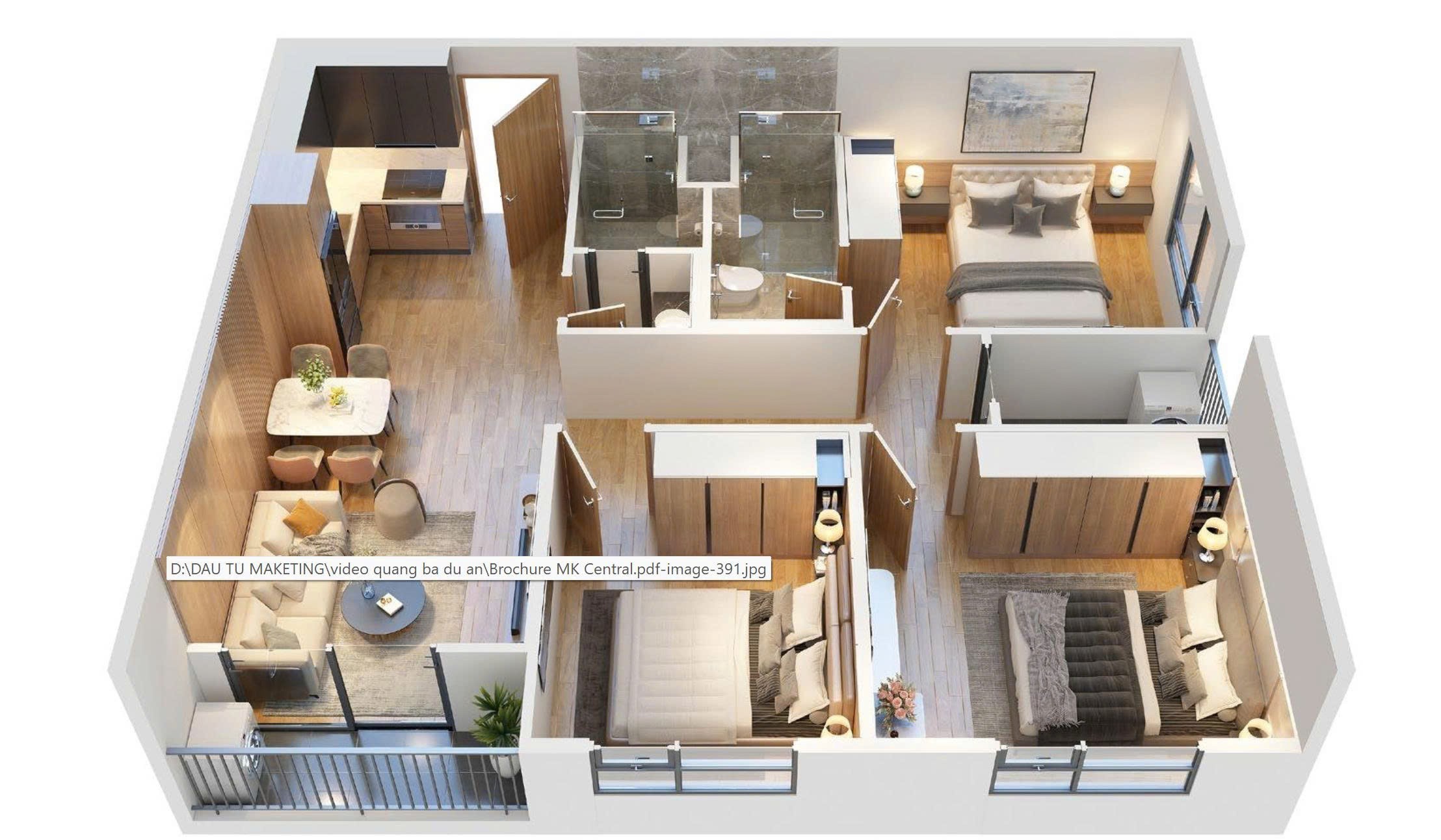 Cần bán Căn hộ chung cư dự án MK Central City, Diện tích 45m², Giá 690 Triệu 13