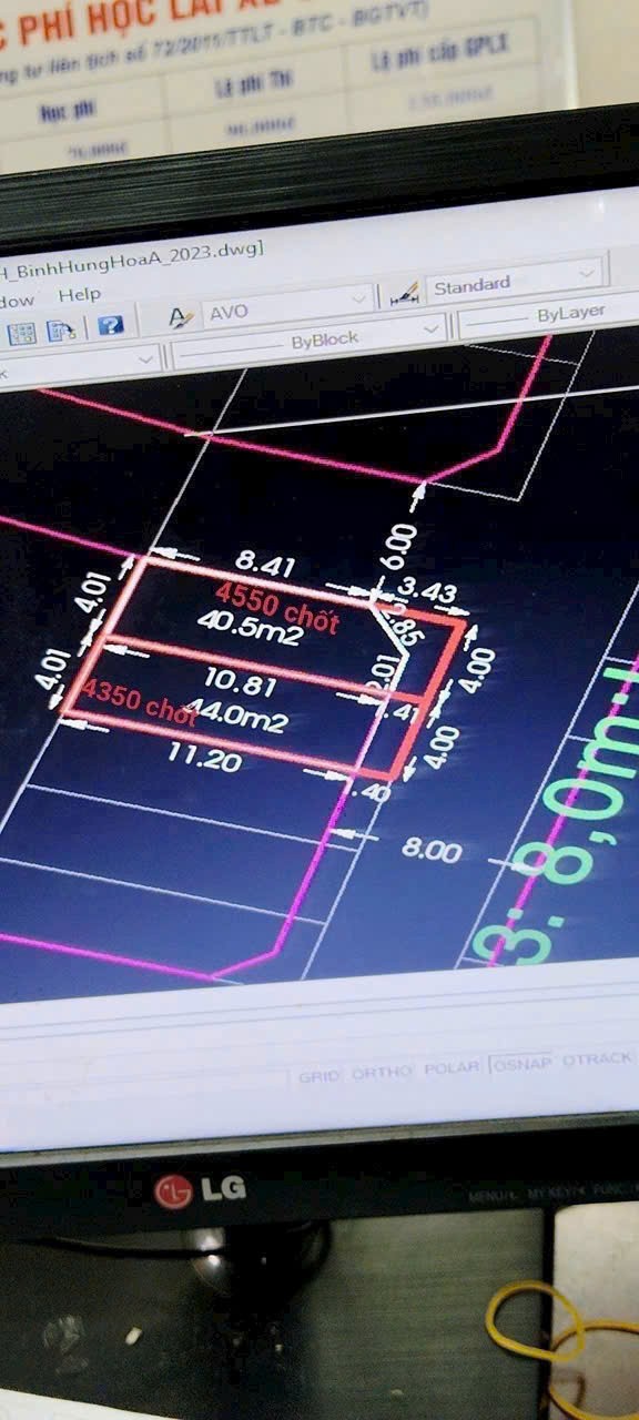 2 lô thổ cư hẻm Mã Lò, Bình Hưng Hòa A dt 50,4m2 giá 4,35 tỷ + 4,55 tỷ 5
