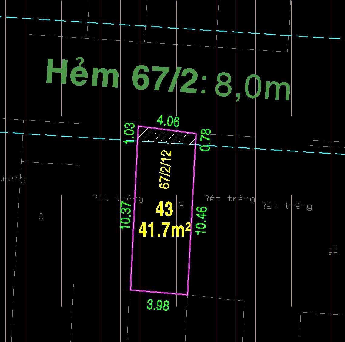 Nhà hẻm đường số 6, Bình Hưng Hòa dt 48m2 2 lầu 3pn 3wc giá 4,68 tỷ