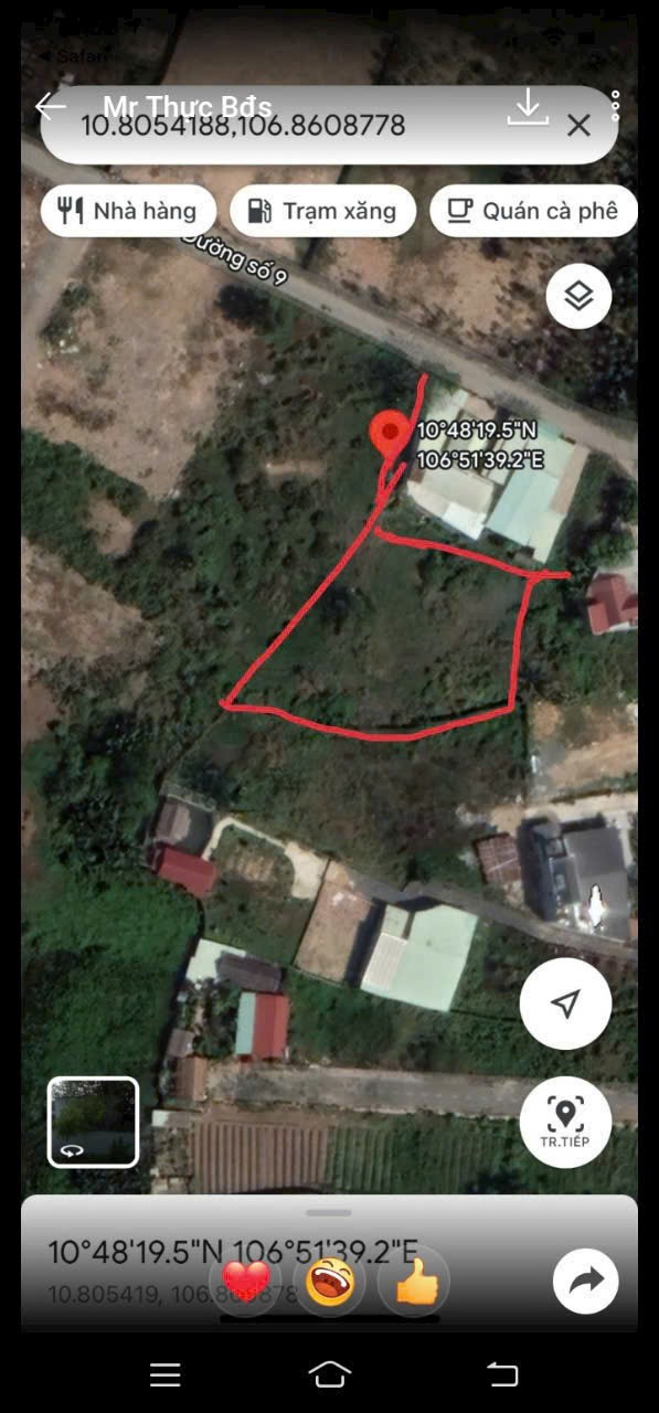Cần bán Đất Phường Long Phước, Quận 9, Diện tích 1536m², Giá 12.2 Triệu/m²