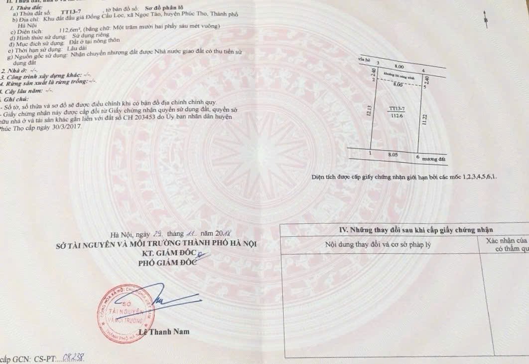 Bán HOTEL  15 PHÒNG tại Đường 32, Xã Ngọc Tảo, Phúc Thọ, Hà Nội, giá siêu hời 9 tỷ,112m2