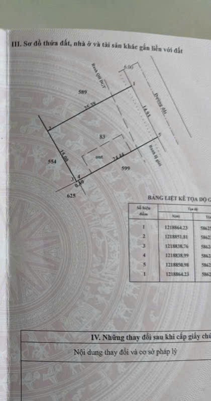 Đất mặt tiền đường nhựa 1/ Nguyễn Văn Khạ, xã Phạm Văn Cội dt 300m2 ( có 60m2 thổ) giá 3,1 tỷ 3