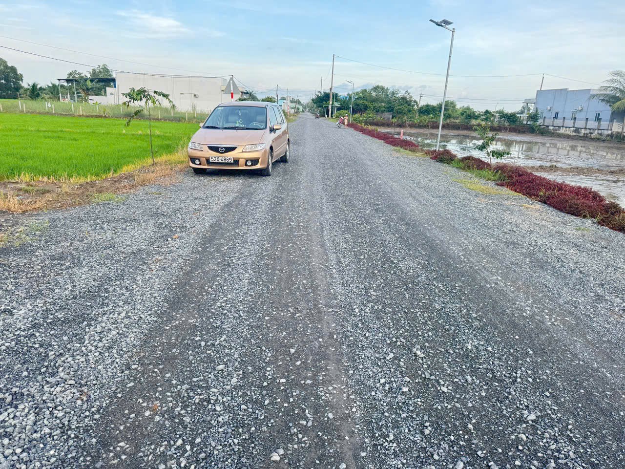 Đất thổ hàng F0 mt đường nhựa 9m xã Tân Lân 175m2 giá đầu tư 1 tỏi 50tr