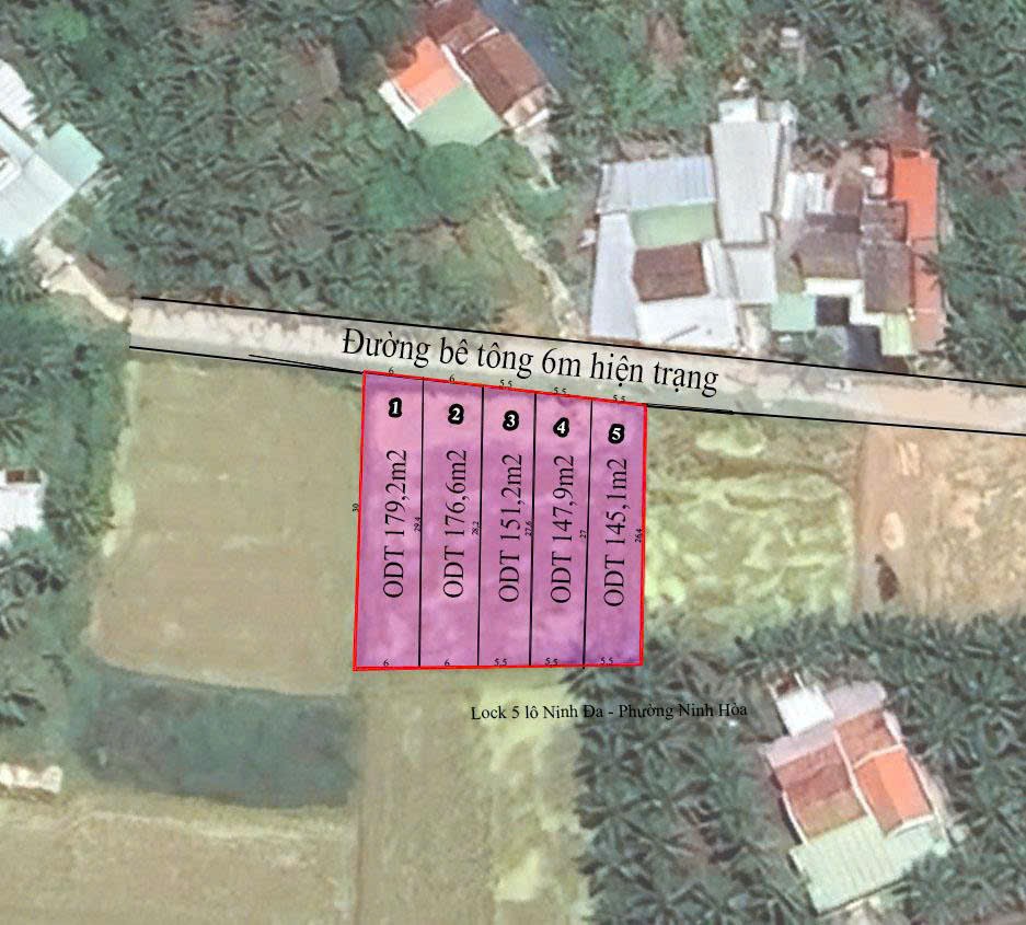 Cần bán Đất Phường Ninh Đa, Ninh Hòa, Diện tích 180m², Giá 950 Triệu 3