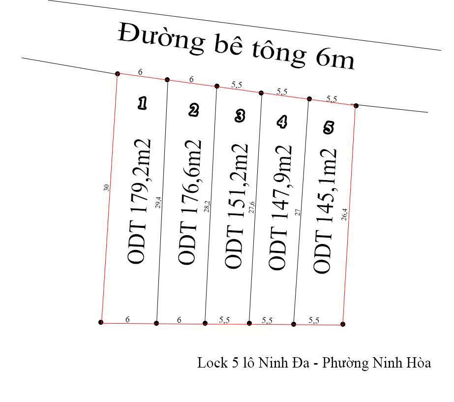 Cần bán Đất Phường Ninh Đa, Ninh Hòa, Diện tích 180m², Giá 950 Triệu 5
