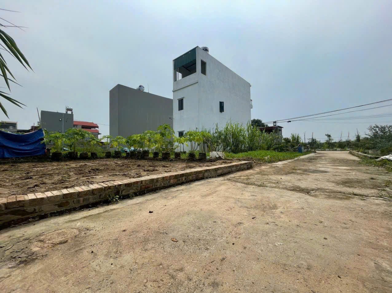 Bán 52m đất thôn Ấp Tre, tổ 9, Quang Minh. Mặt tiền rộng 6m, full thổ cư. Gần KCN Quang Minh 3