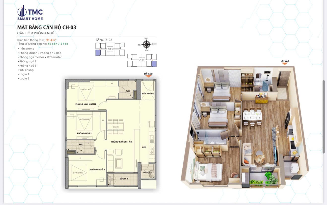 Cần bán Căn hộ chung cư Phường Xuân Đỉnh, Bắc Từ Liêm, Diện tích 79m², Giá Thương lượng 10