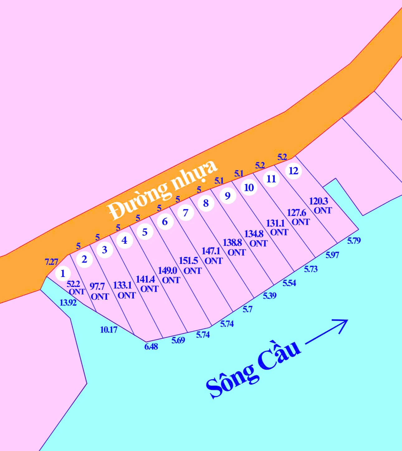 Bán 1.524m2 full thổ đường nhựa xã Khánh Vĩnh ( xã Sông Cầu cũ) cách QL27C Khu Công nghiệp Sông 3