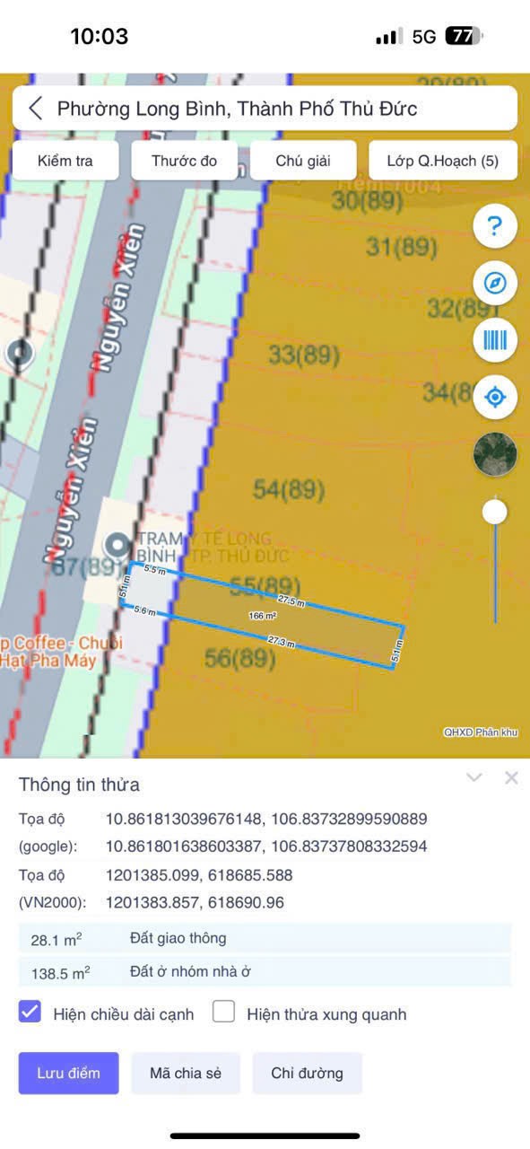 Cần bán Nhà ở, nhà cấp 4, nhà hẻm Phường Long Thạnh Mỹ, Quận 9, Diện tích 138m², Giá 12.5 Tỷ 2