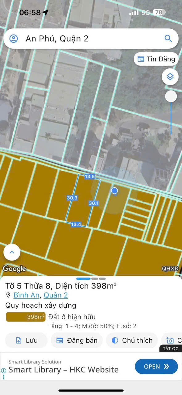 Cần bán Đất Quận 2, Hồ Chí Minh, Diện tích 329m², Giá 73 Tỷ 5