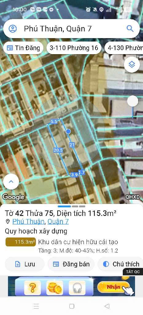 Nhà đẹp 115m² Huỳnh Tấn Phát, Phú Thuận, Quận 7 – 4 tầng , giá tốt chỉ hơn 8 tỷ 3