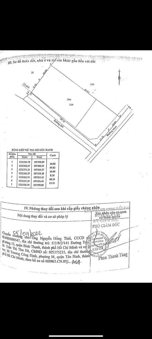 Bán lô đất góc 2 mặt tiền đường nhựa 1/ Tỉnh Lộ 15, xã Phú Hòa Đông dt 964m2 giá 5,6 tỷ 3