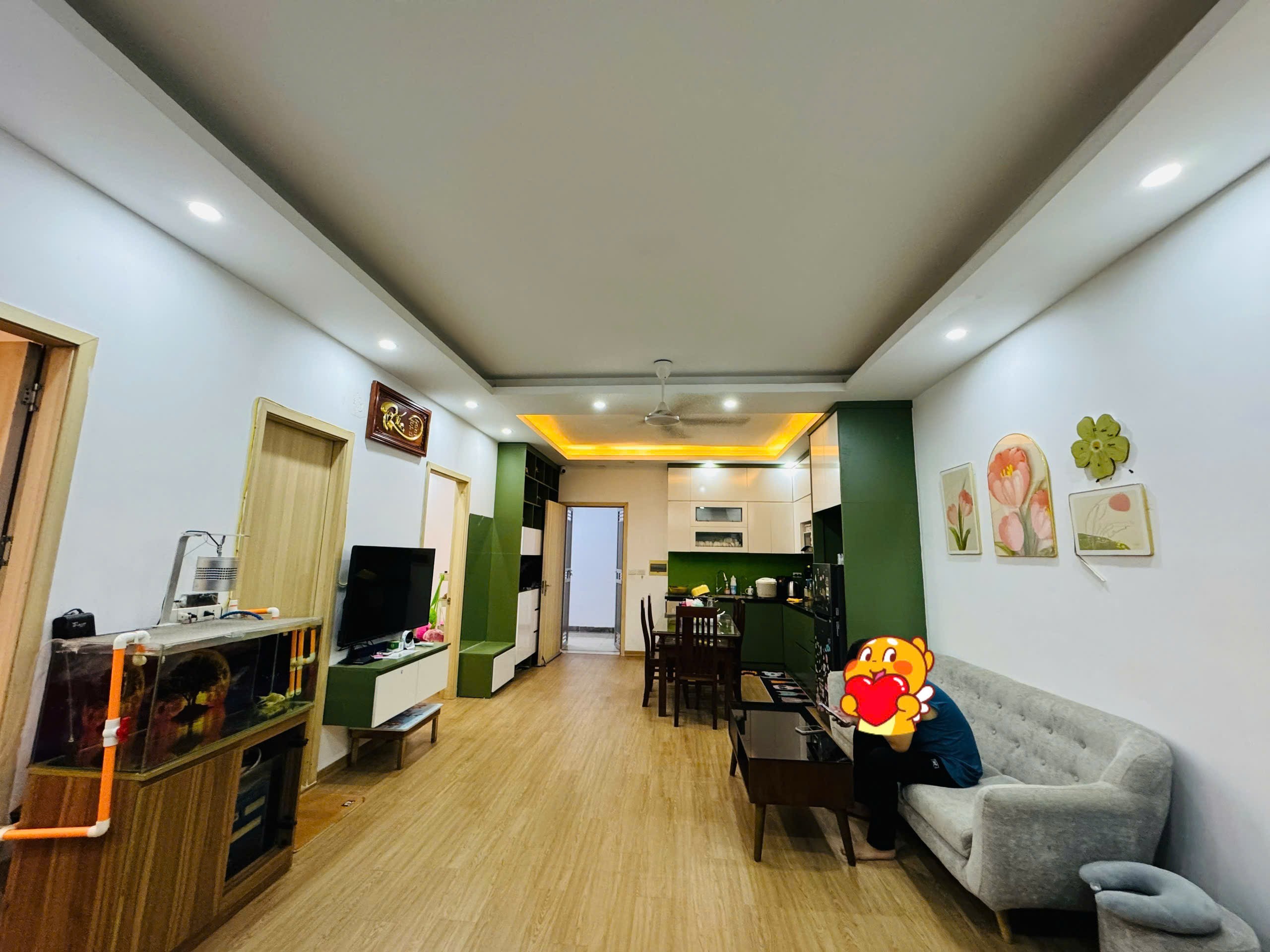 Chính chủ cần bán gấp căn góc 80m2, tầng đẹp khu 6 toà mới chung cư Thanh Hà. 7