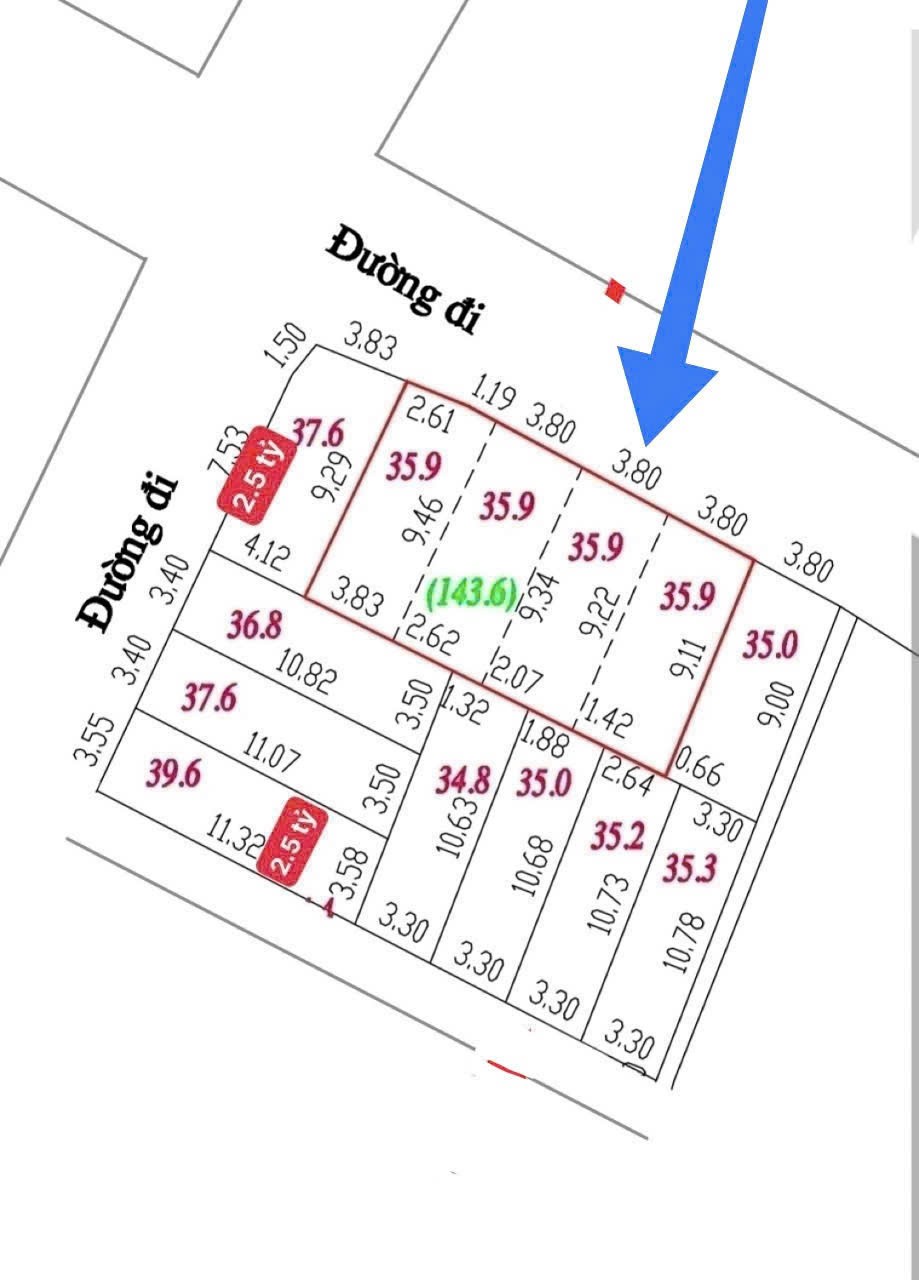 Bán đất Cao Viên Thanh Oai, trục chính ô tô tránh, Kinh doanh, Giá 3,x tỷ 4