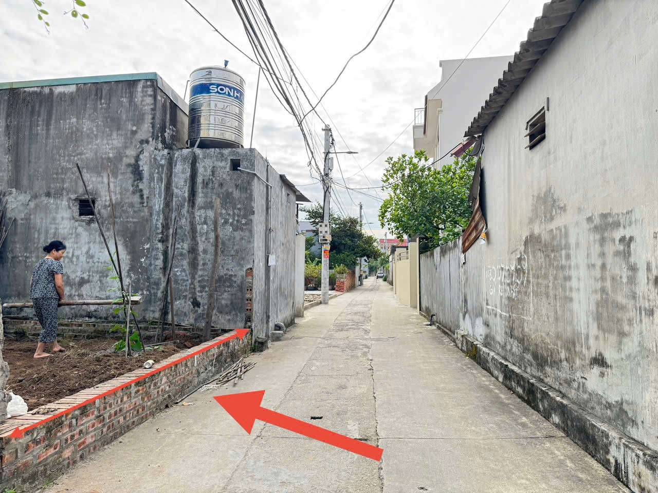 Bán đất thôn Ấp Tre (Tổ 9 cũ), xã Quang Minh. Đường thông, ô tô đỗ. Vị trí gần KCN cực đẹp 2