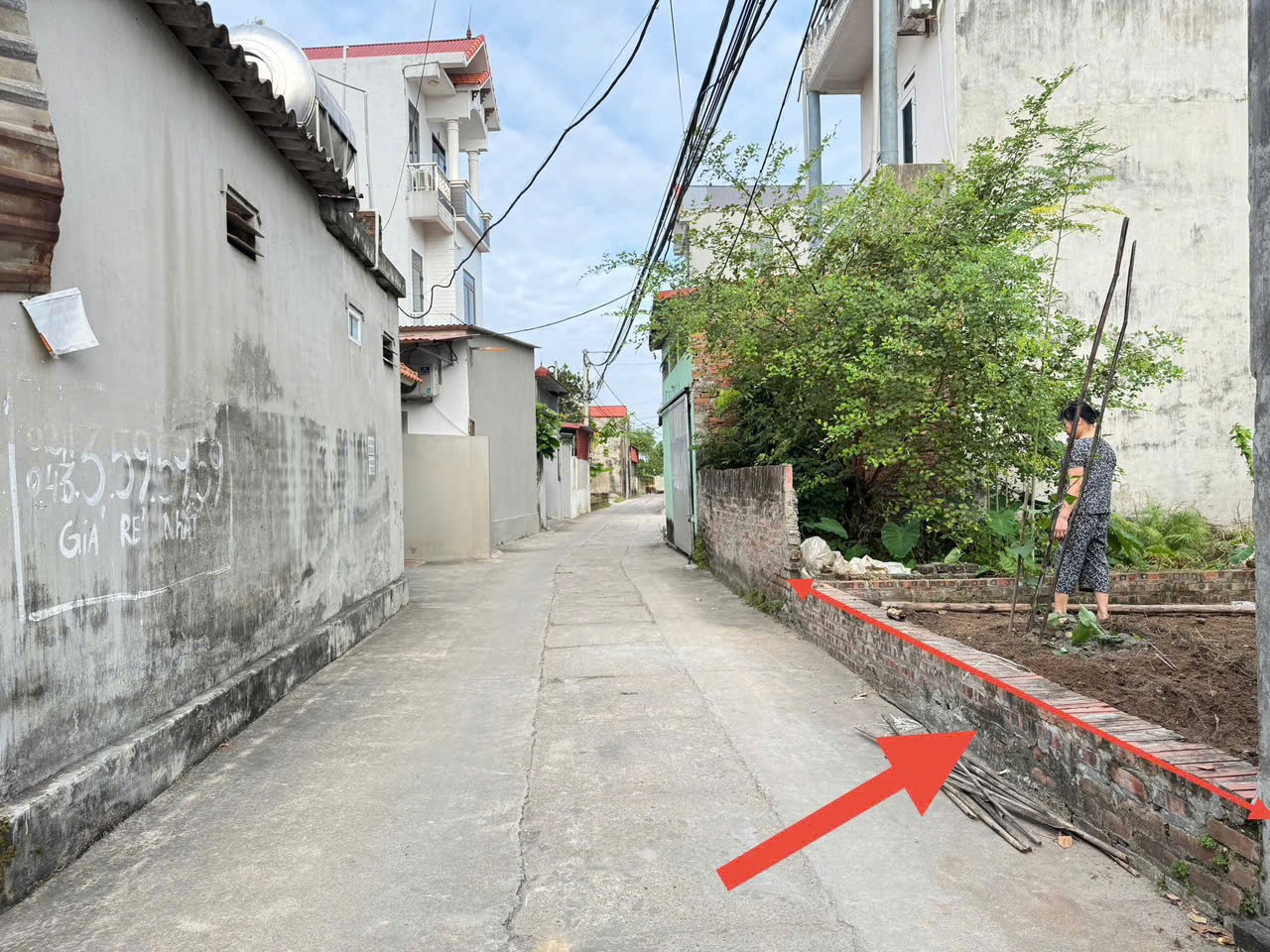 Bán đất thôn Ấp Tre (Tổ 9 cũ), xã Quang Minh. Đường thông, ô tô đỗ. Vị trí gần KCN cực đẹp 3