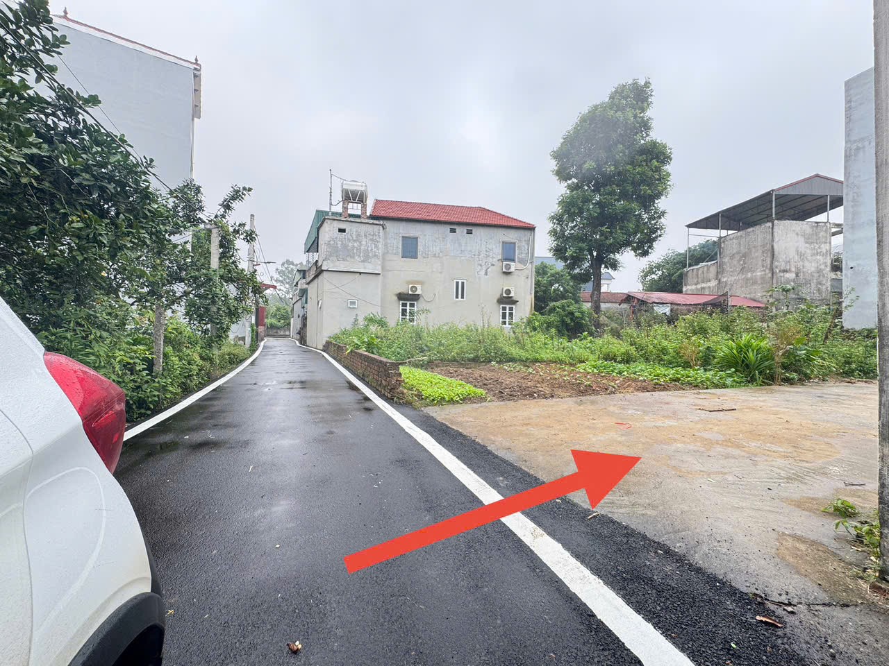 Bán đất Phú Hữu, Thanh Lâm, Mê Linh. Đường trải nhựa, oto đỗ. Gần chợ hoa quả Mê Linh