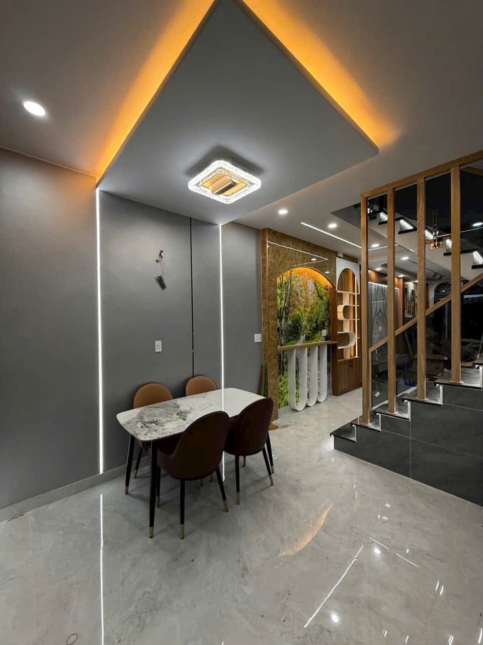 Nhà hẻm Bình Long, Phú Thọ Hòa phong cách luxury dt 64m2 1 lầu 3pn 3wc giá 6,98 tỷ 12