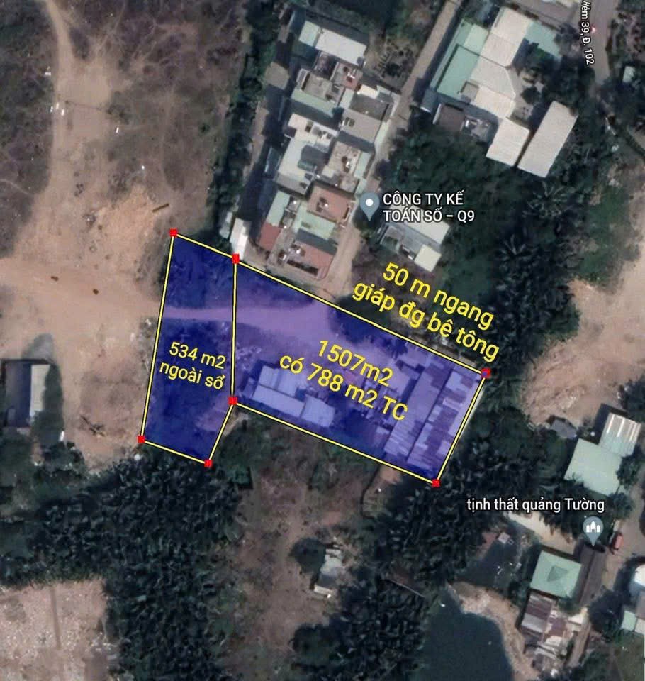 Cần bán Đất Phường Tăng Nhơn Phú A, Quận 9, Diện tích 2200m², Giá 36 Tỷ 4