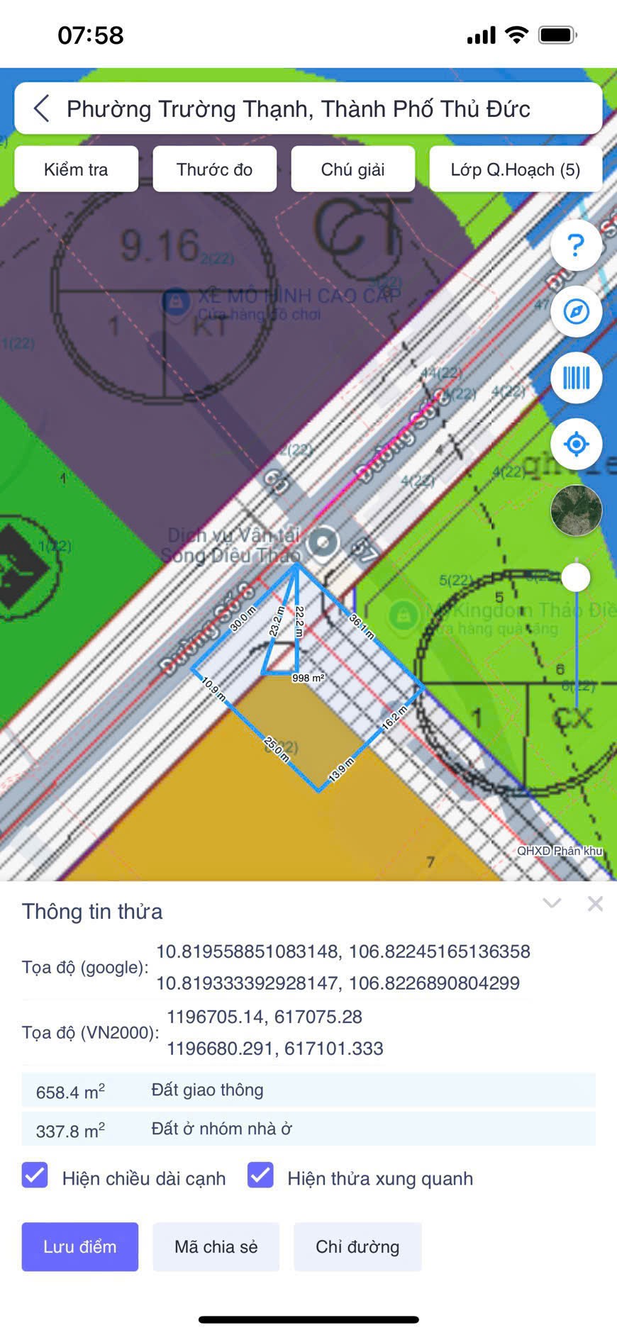 Cần bán Đất Phường Trường Thạnh, Quận 9, Diện tích 1075m², Giá 23.5 Tỷ