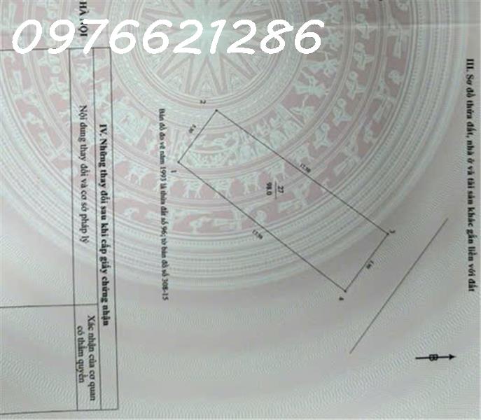 BÁN ĐẤT  LÔ GÓC SIÊU ĐẸP – 98 m2NGÔ GIA TỰ-LONG BIÊNNGÕ THÔNG – Ô TÔ VÀO TẬN NƠI – KINH DOANH 4