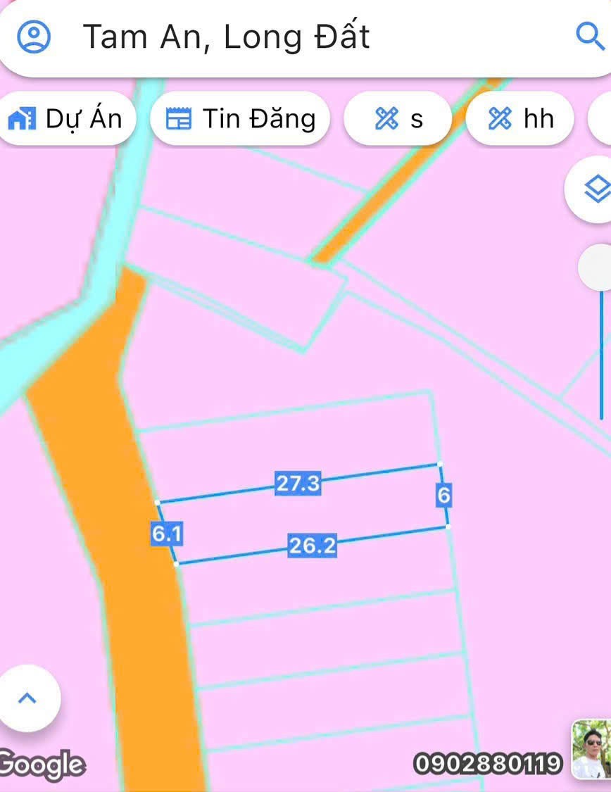 CHÍNH CHỦ CẦN BÁN GẤP 2 LÔ LIỀN KỀ – TAM AN, TAM PHƯỚC (nay là xã Long Điền) 3