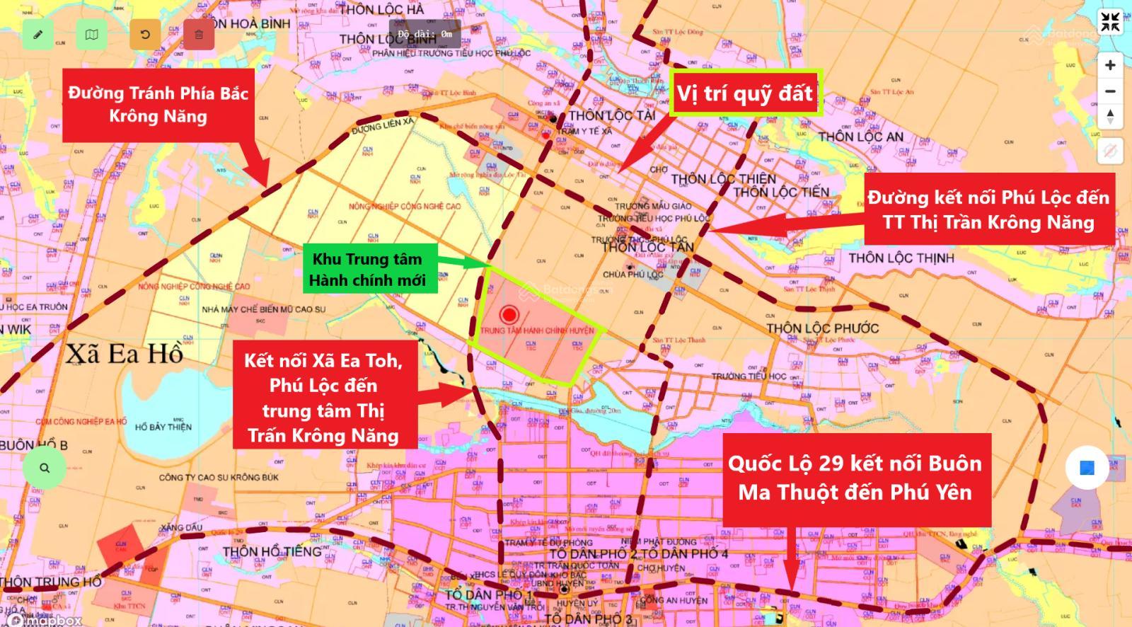 [ Thanh Minh ] Cần ra nhanh 2 lô mặt tiền đường 22m KDC Phú Lộc - Krông Năng- ĐăkLăk Lh 0375.312.558 4